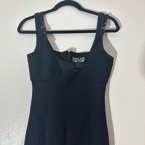 Versace Jeans Couture Cady Belted Strap Dress - Picture 4 of 8